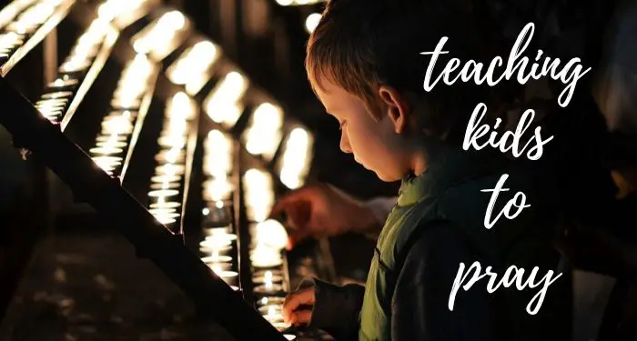teaching kids to pray