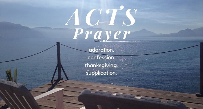 ACTS prayer method